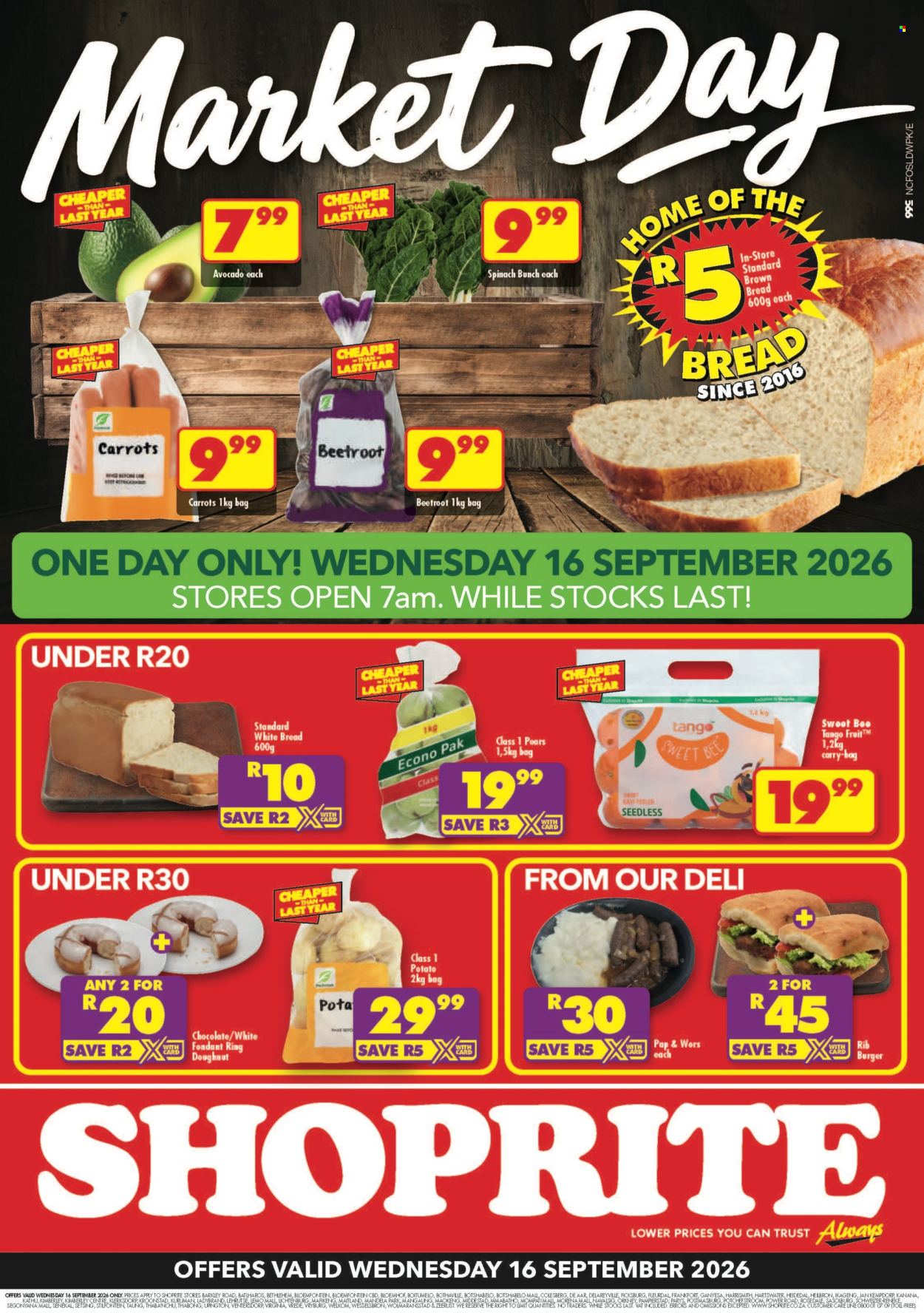 Shoprite specials - 09.16.2026 - 09.16.2026. Page 1