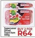 Supersaver Sliced Toast Ham 500g