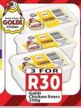 Goldi Chicken livers 250g