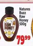 Natures Buzz Raw Honey 500g