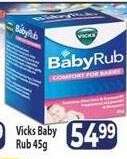 Vicks Baby Rub 45g