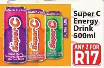 Super C Energy Drink 500ml