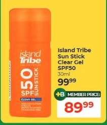 Island Tribe Sun Stick Clear Gel SPF50