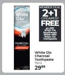 White Glo Charcoal Toothpaste