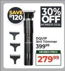 DQUIP 3in1 Trimmer