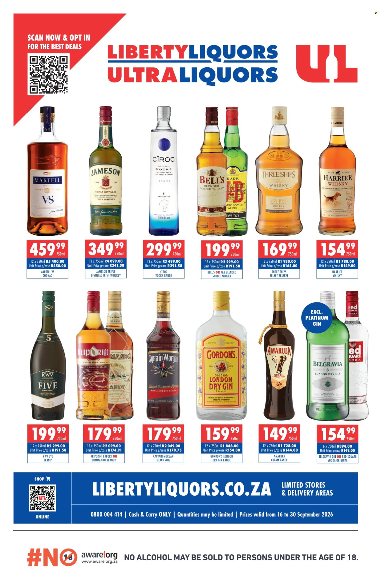 Liberty Liquors specials - 09.16.2026 - 09.30.2026. Page 1