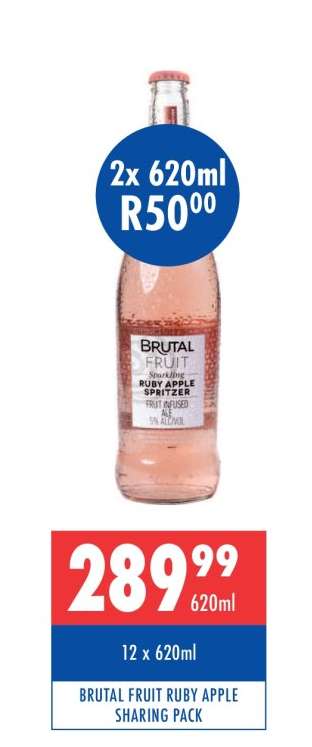 BRUTAL FRUIT RUBY APPLE SHARING PACK