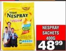 NESPRAY SACHETS 400G
