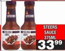 STEERS SAUCE 375ML