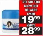 STA SOF FRO Blow Out Relaxer 125ml