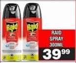 RAID SPRAY 300ML