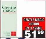 GENTLE MAGIC LOTION 6's X 125ML