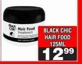 BLACK CHIC HAIR FOOD 125ML