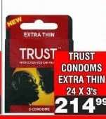 TRUST CONDOMS EXTRA THIN