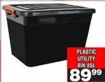 PLASTIC UTILITY BIN 85L