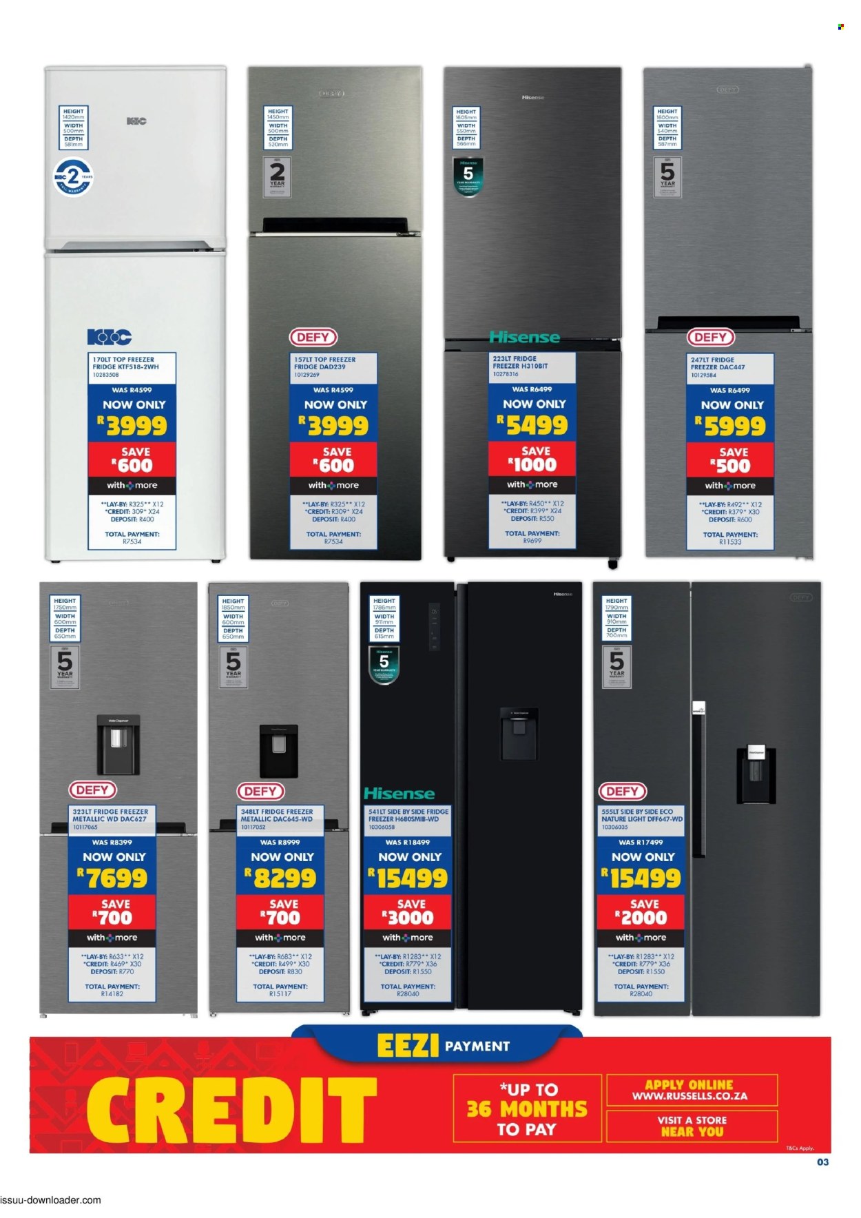 Russells specials - 09.17.2026 - 10.14.2026. Page 3