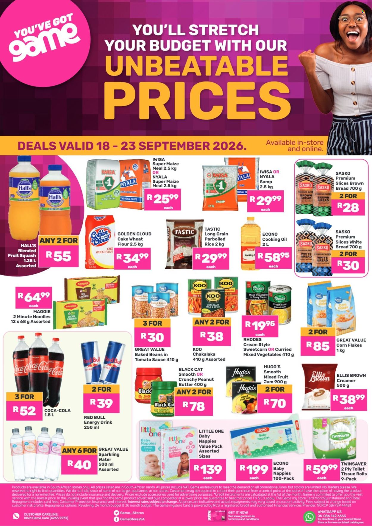 Game specials - 09.18.2026 - 09.23.2026. Page 1