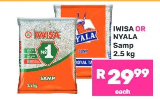 Iwisa OR Nyala Samp