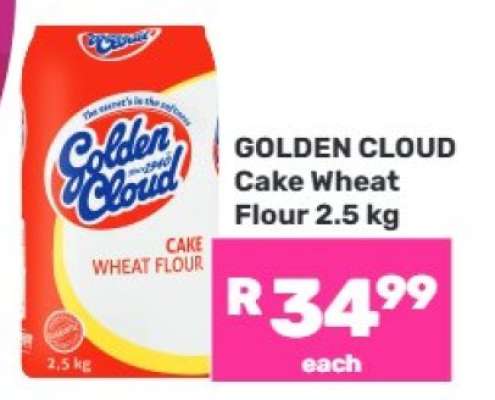 Golden Cloud Cake Wheat Flour 2.5 kg