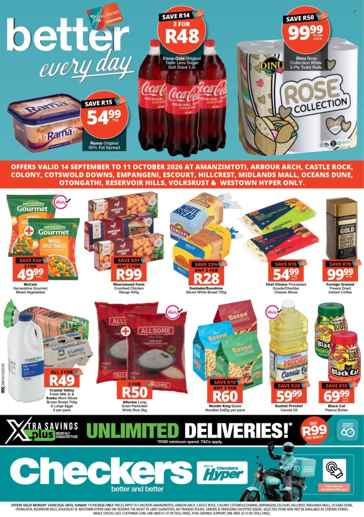 Checkers specials - 09.14.2026 - 10.11.2026. Page 1