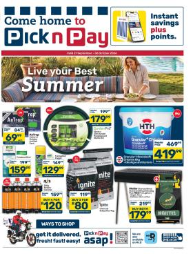Pick n Pay - Summer Braai Specials