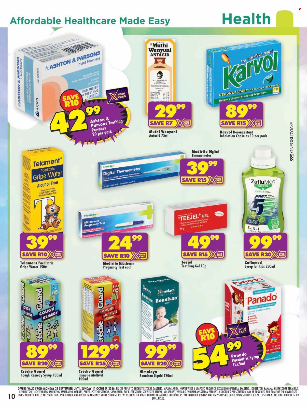 Shoprite specials - 09.21.2026 - 10.11.2026. Page 10