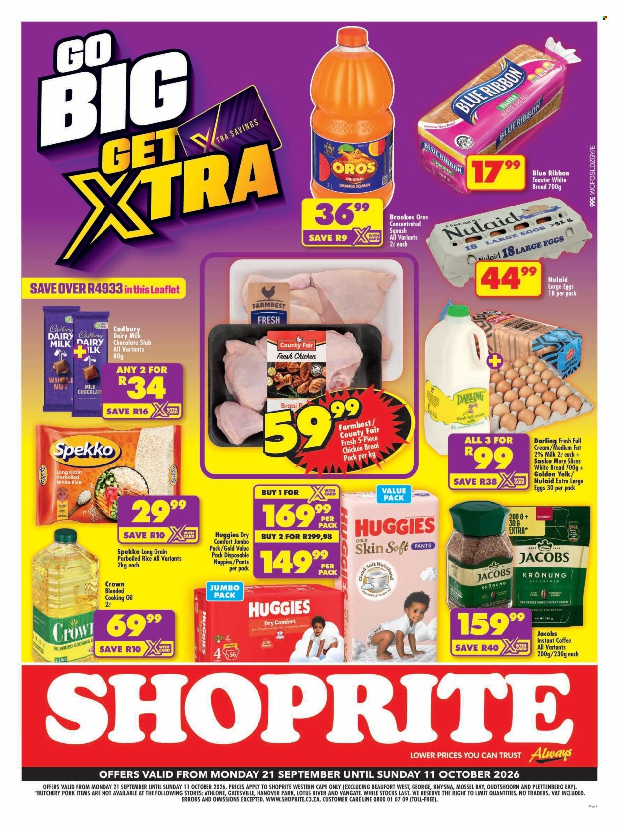 Shoprite specials - 09.21.2026 - 10.11.2026. Page 1