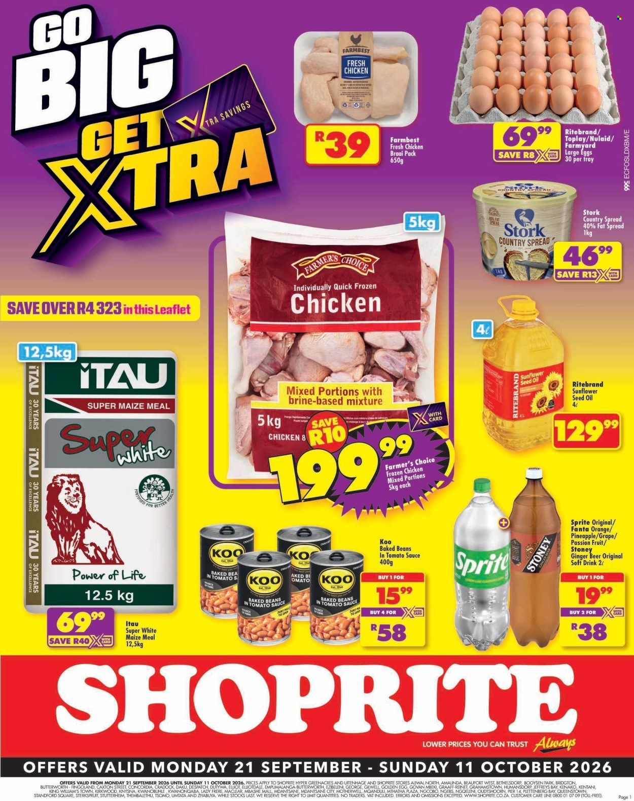 Shoprite specials - 09.21.2026 - 10.11.2026. Page 1