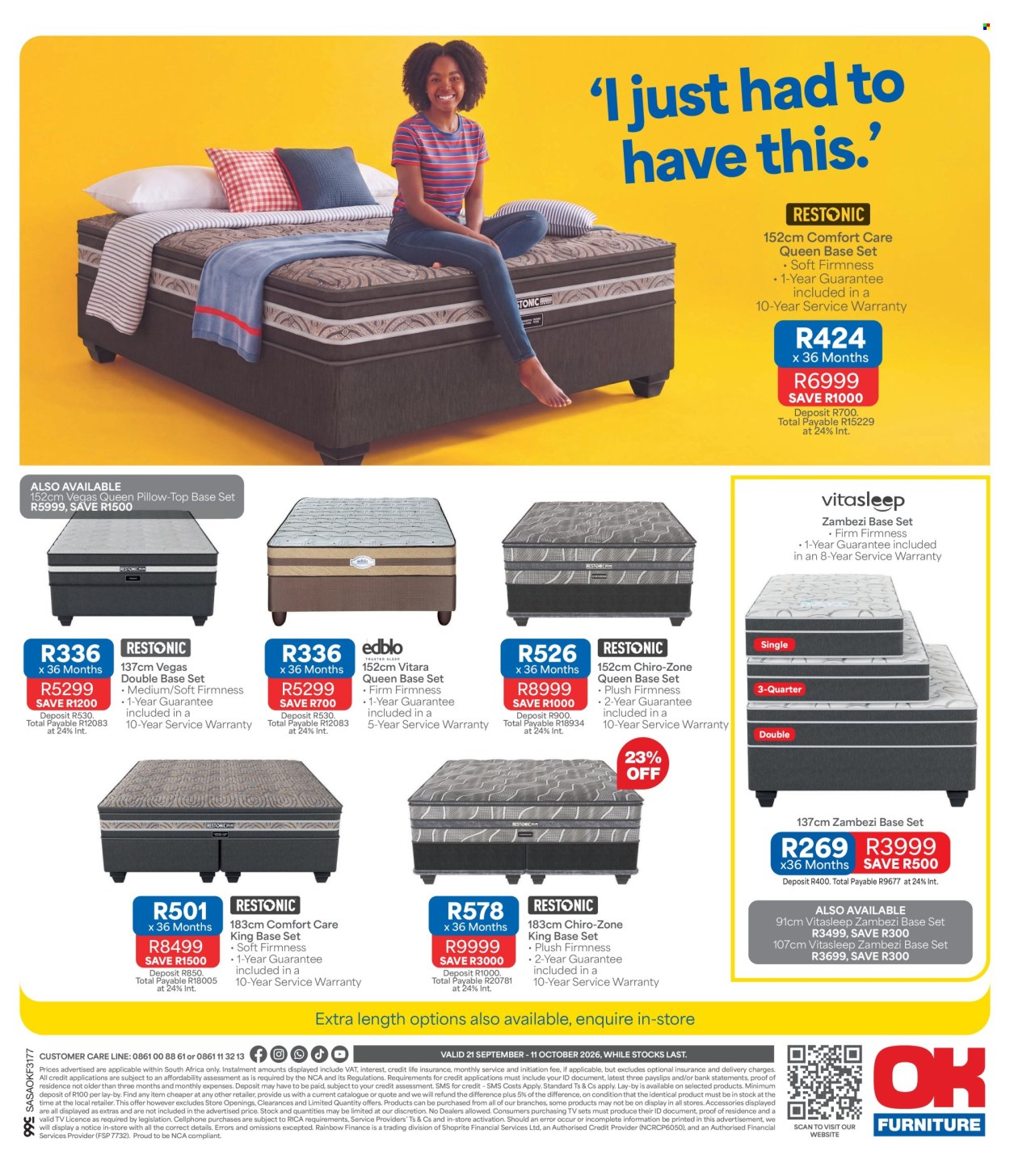 OK Furniture specials - 09.21.2026 - 10.11.2026. Page 12