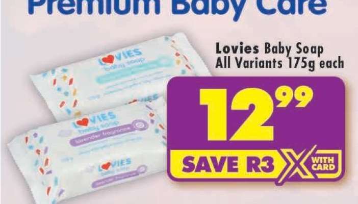 LOVIES BABY SOAP