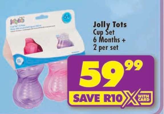 Jolly Tots Cup Set