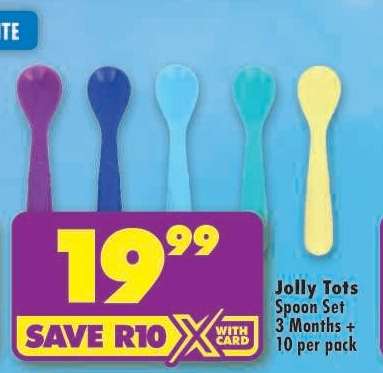 Jolly Tots Spoon Set