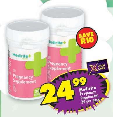 Medirite Pregnancy Supplement 30 per pack