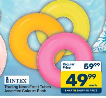 Intex Trading Neon Frost Tubes Assorted Colours Each