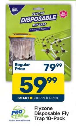 Flyzone Disposable Fly Trap 10-Pack