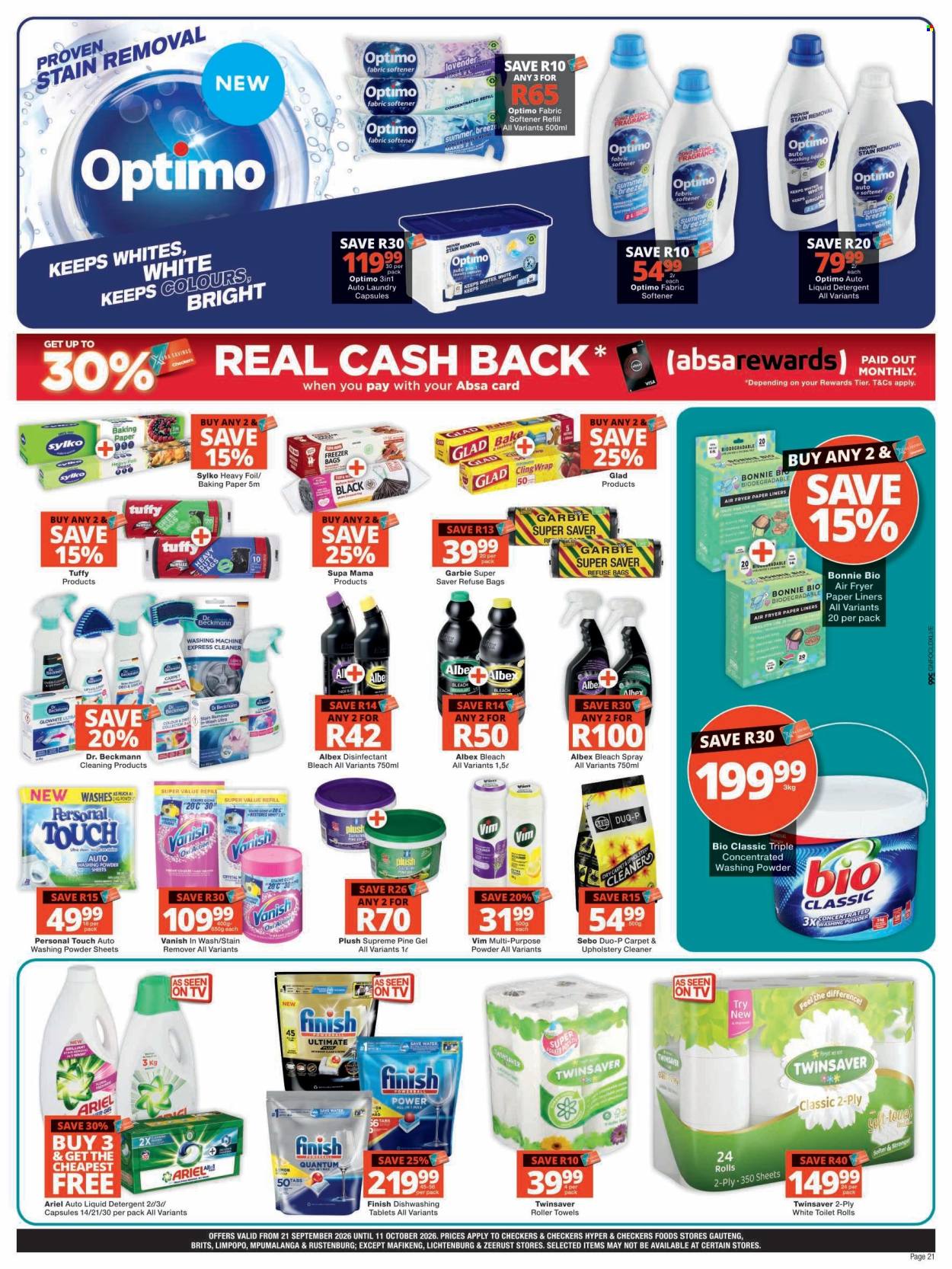Checkers specials - 09.21.2026 - 10.11.2026. Page 21