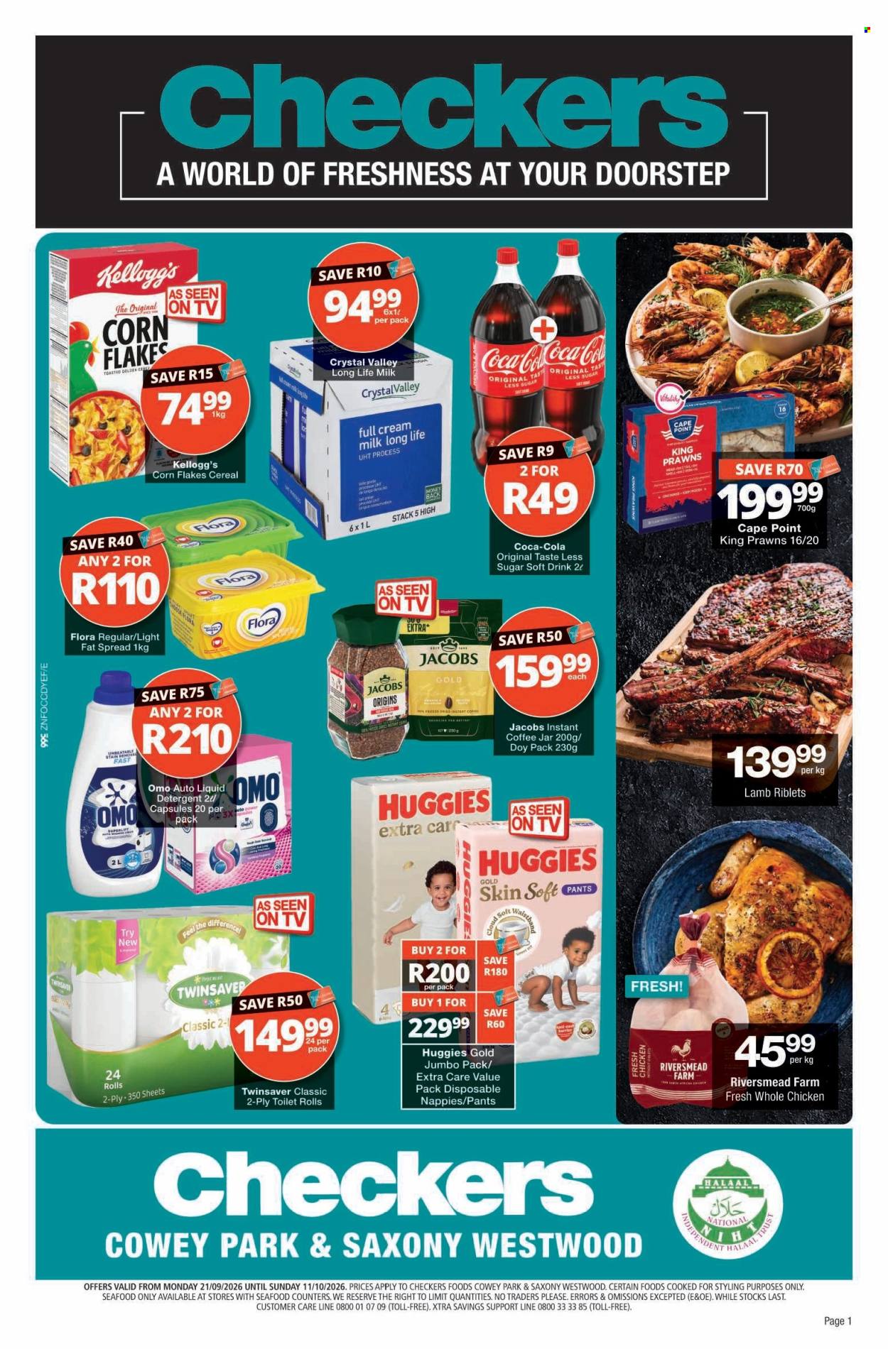 Checkers specials - 09.21.2026 - 10.11.2026. Page 1