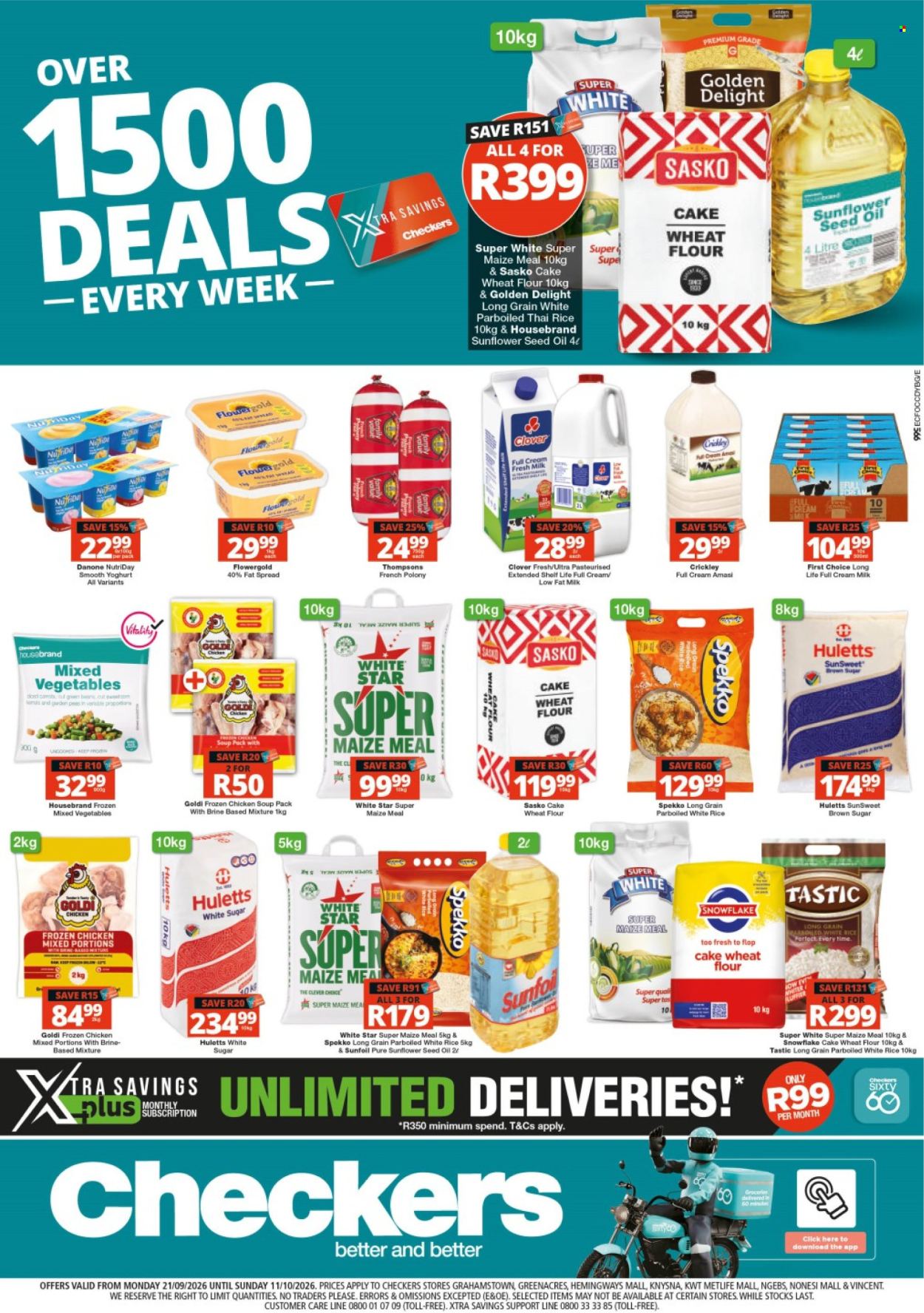 Checkers specials - 09.21.2026 - 10.11.2026. Page 1
