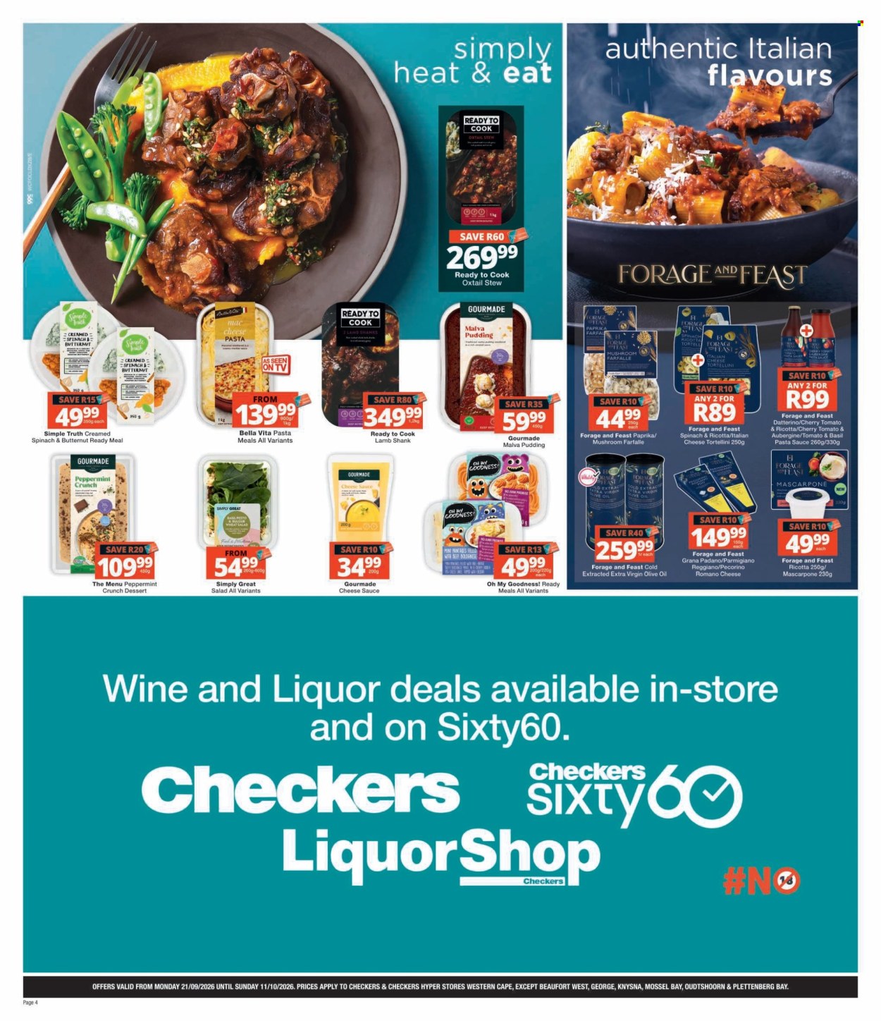 Checkers specials - 09.21.2026 - 10.11.2026. Page 4