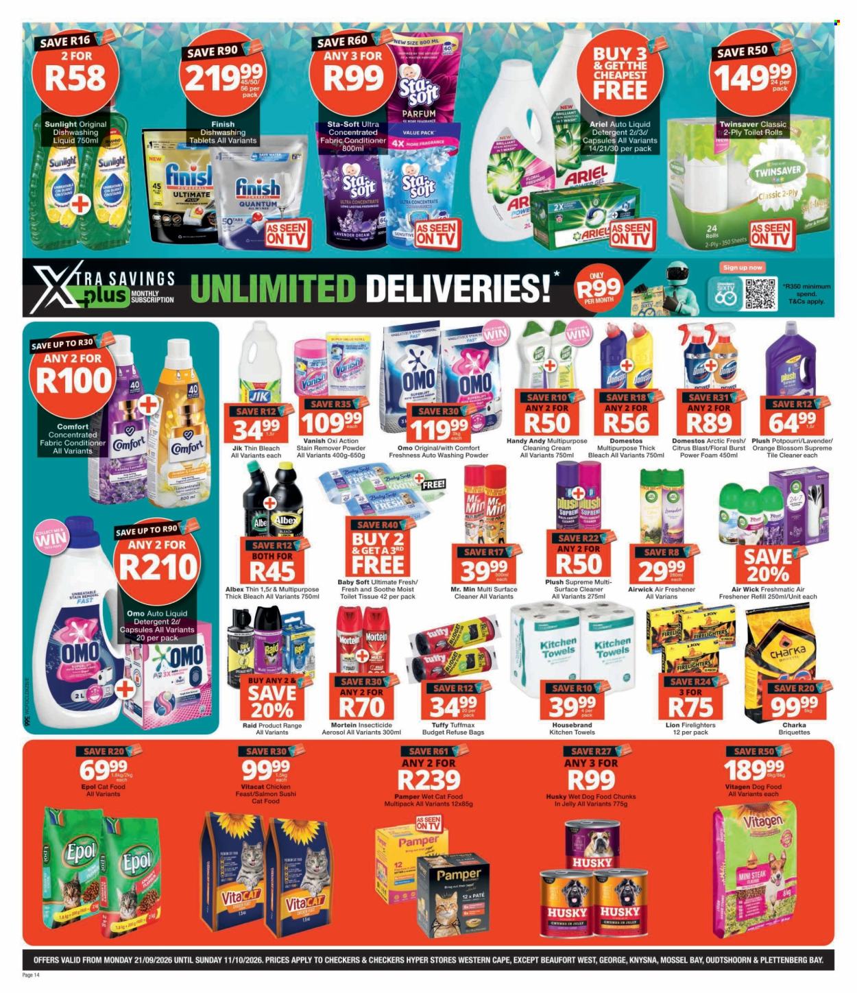 Checkers specials - 09.21.2026 - 10.11.2026. Page 14