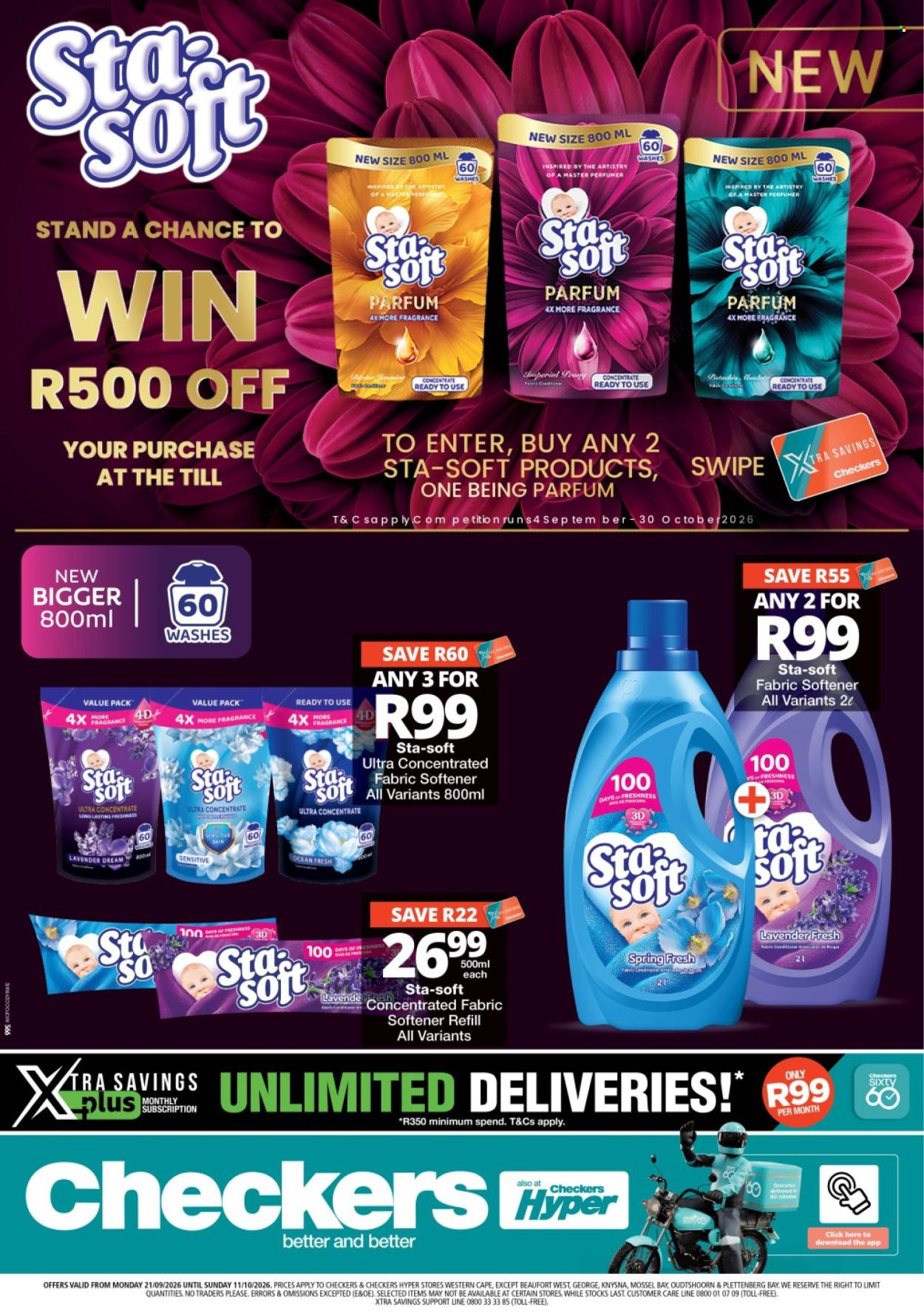 Checkers specials - 09.21.2026 - 10.11.2026. Page 1