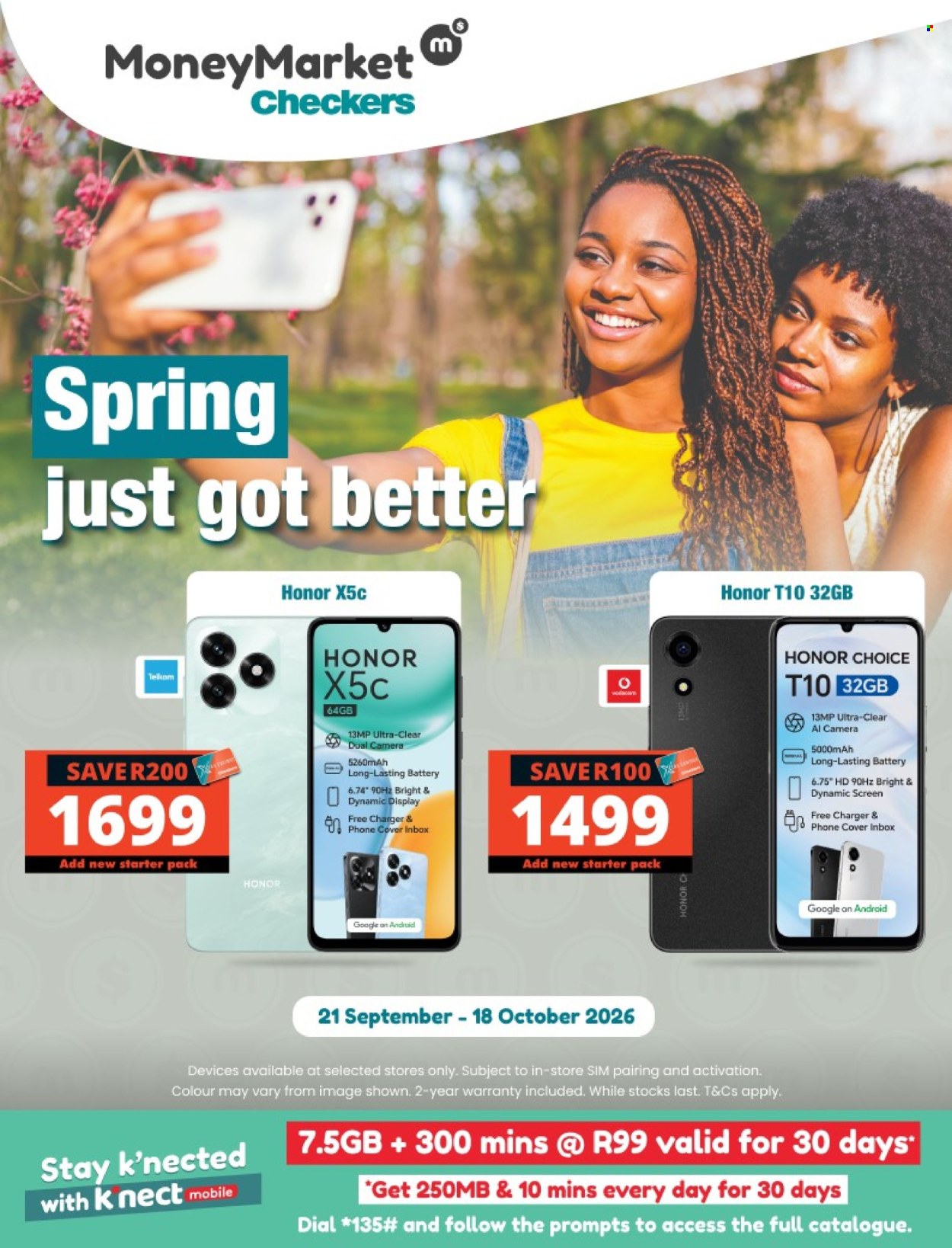 Checkers specials - 09.21.2026 - 10.18.2026. Page 1