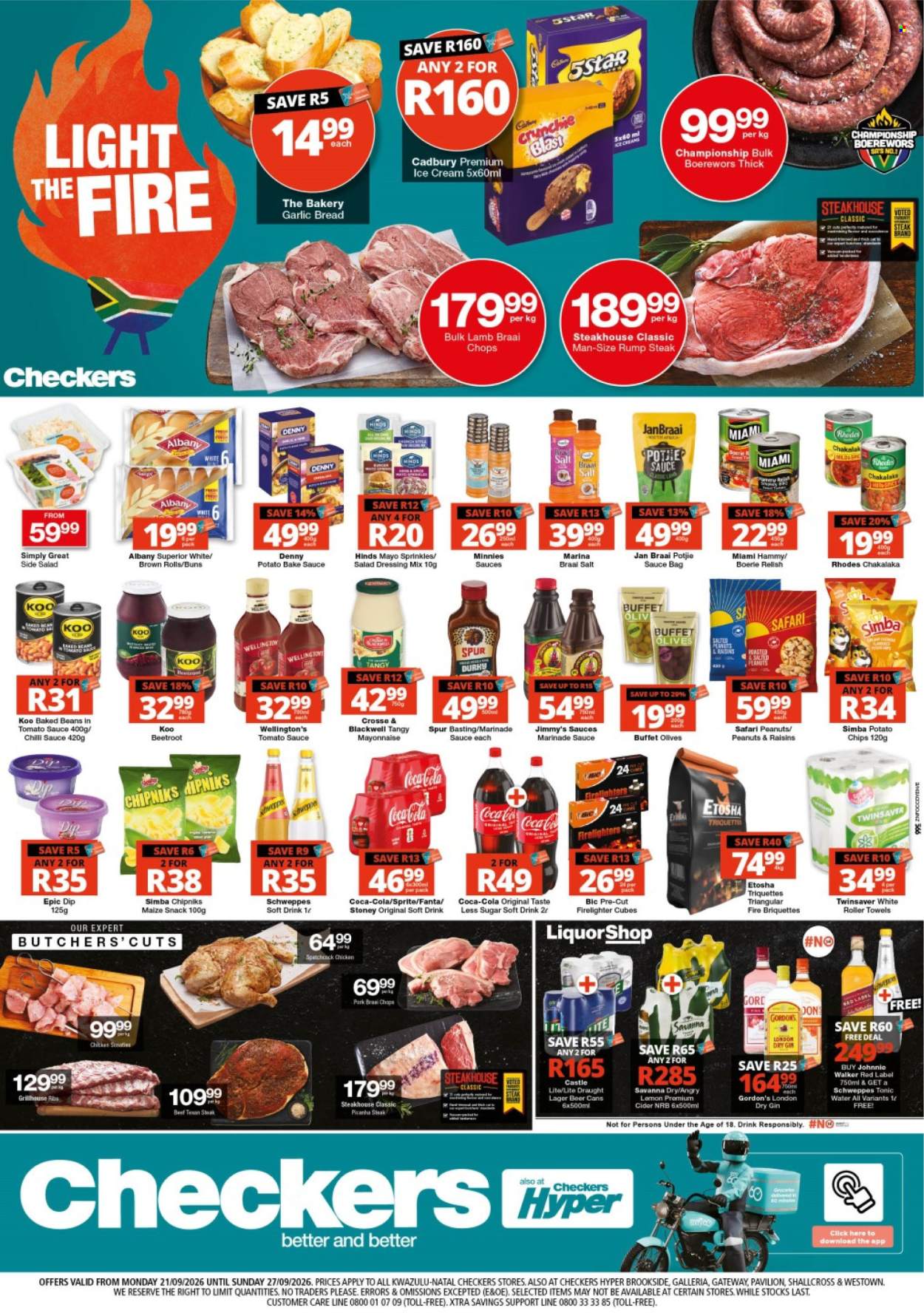 Checkers specials - 09.21.2026 - 09.27.2026. Page 1