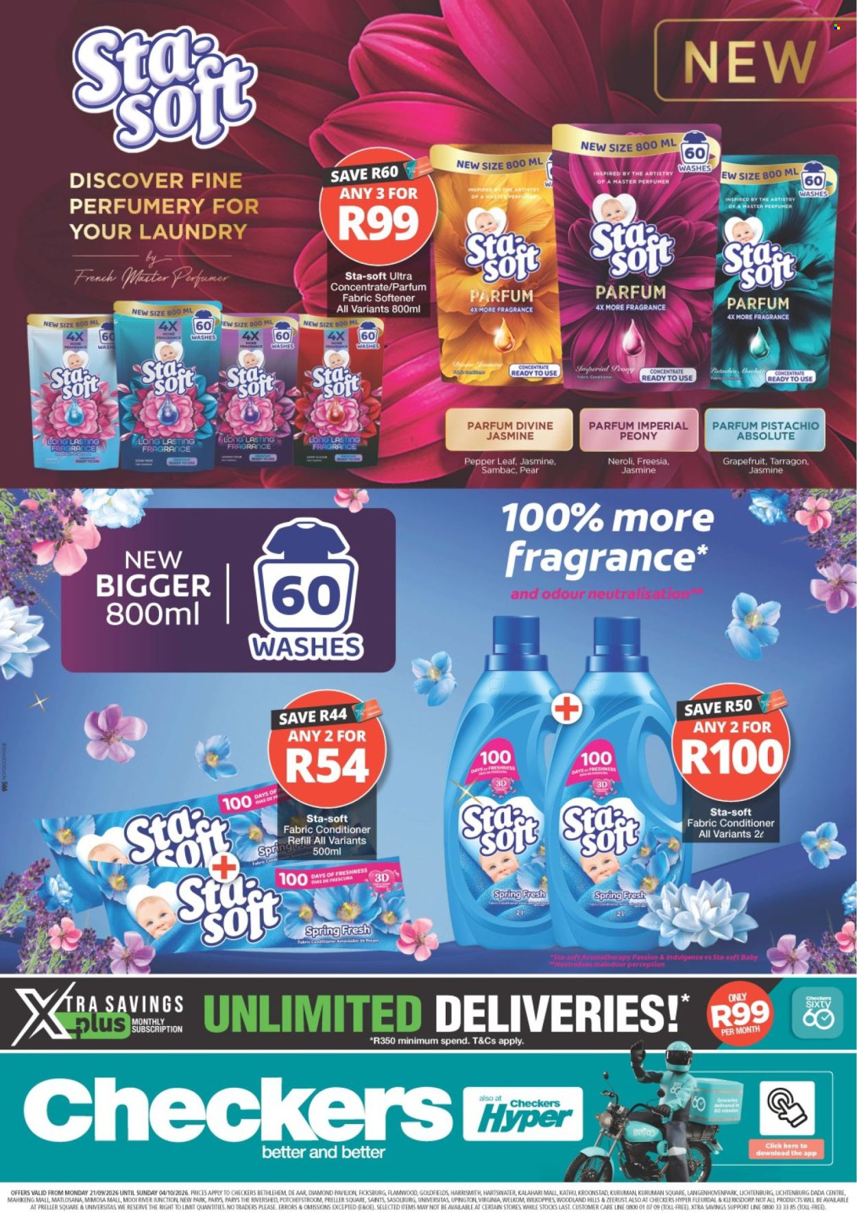Checkers specials - 09.21.2026 - 10.04.2026. Page 1