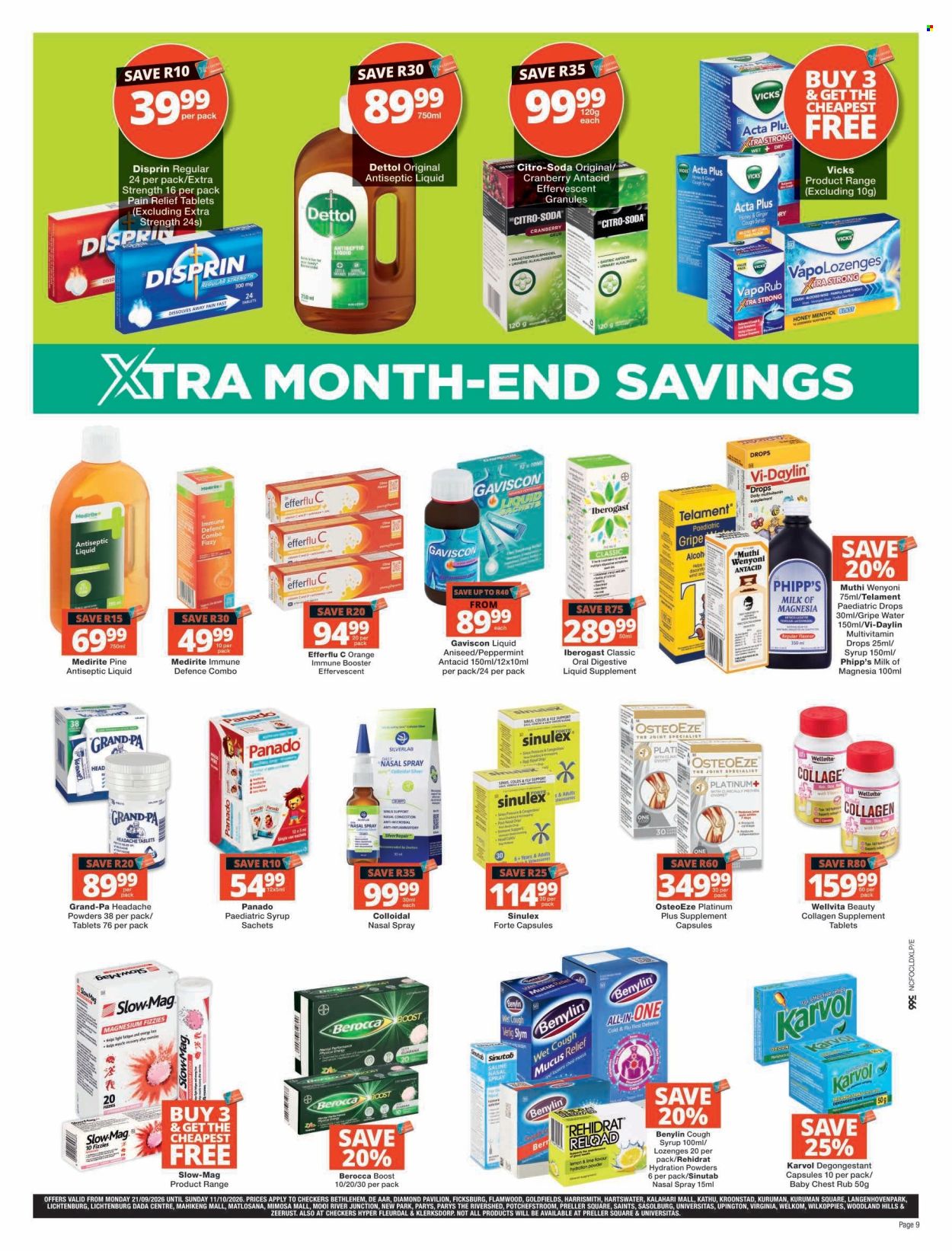 Checkers specials - 09.21.2026 - 10.11.2026. Page 9