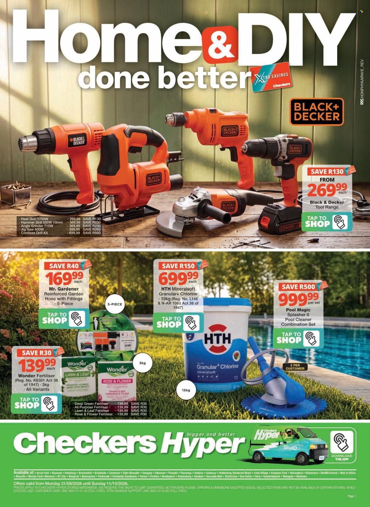 Checkers specials - 09.21.2026 - 10.11.2026. Page 1