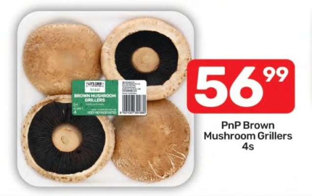 PnP Brown Mushroom Grillers 4s