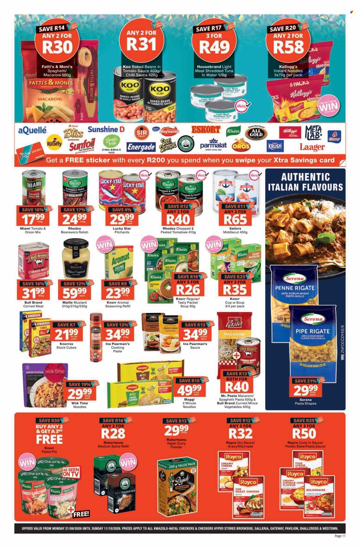 Checkers specials - 09.21.2026 - 10.11.2026. Page 11