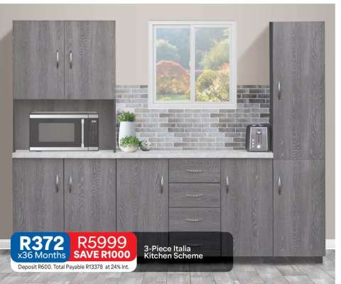 3-Piece Italia Kitchen Scheme