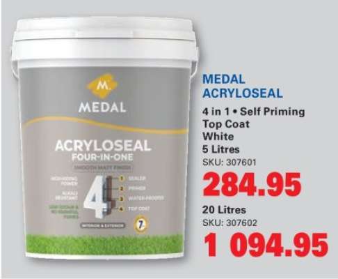 MEDAL ACRYLOSEAL